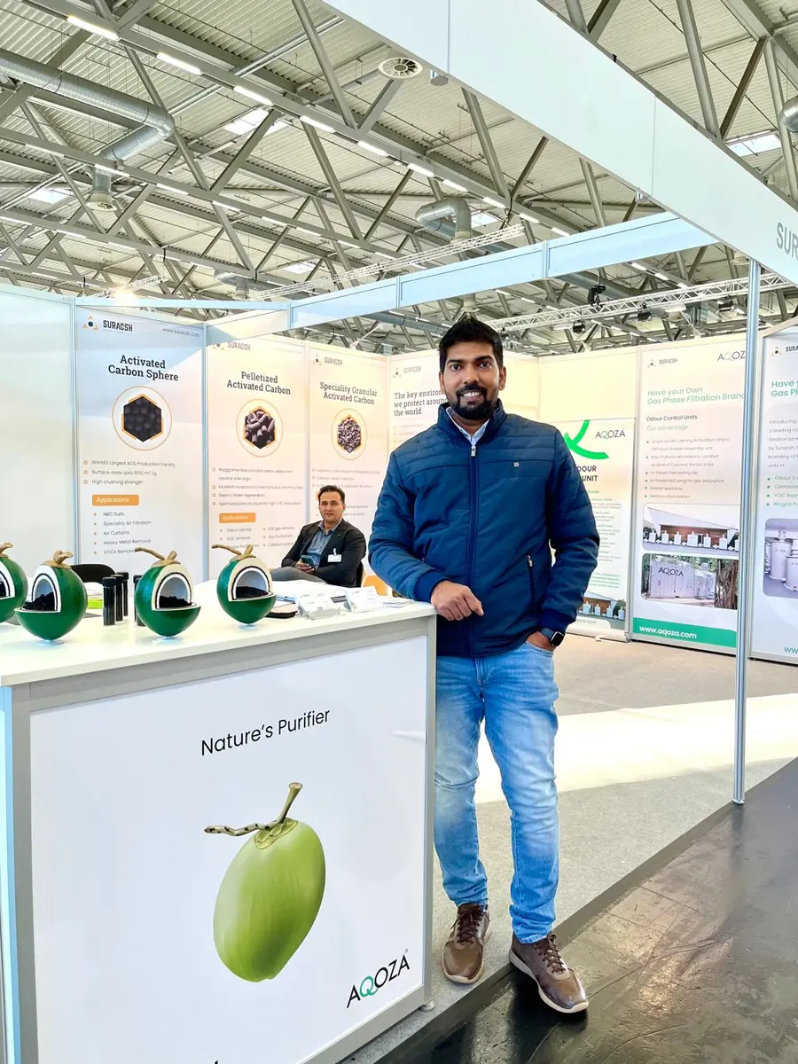 AQOZA at FILTECH 2023, Cologne, Germany