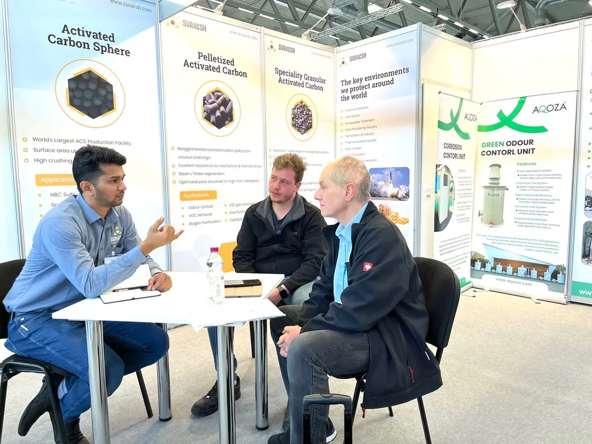 AQOZA at FILTECH 2023, Cologne, Germany