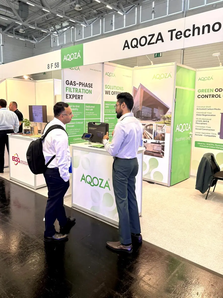 AQOZA at FILTECH 2026, Cologne, Germany