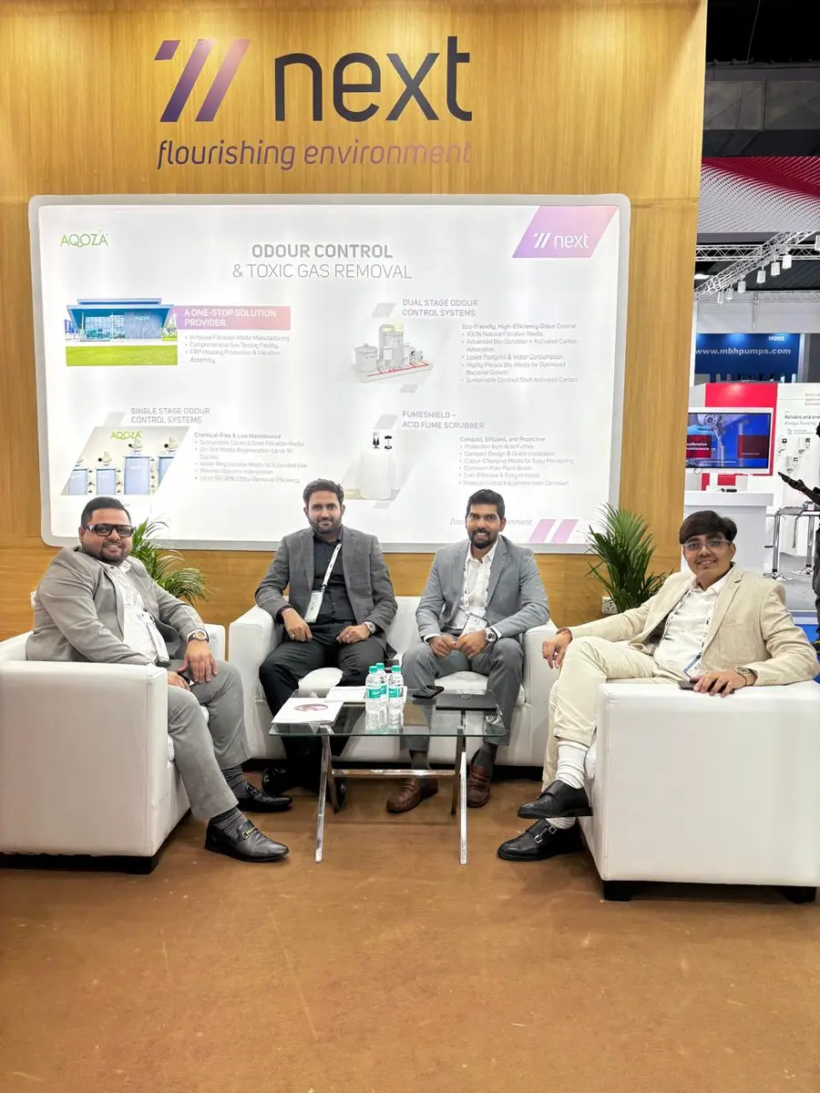 AQOZA at IFAT 2024, Bombay Exhibition Centre, Mumbai