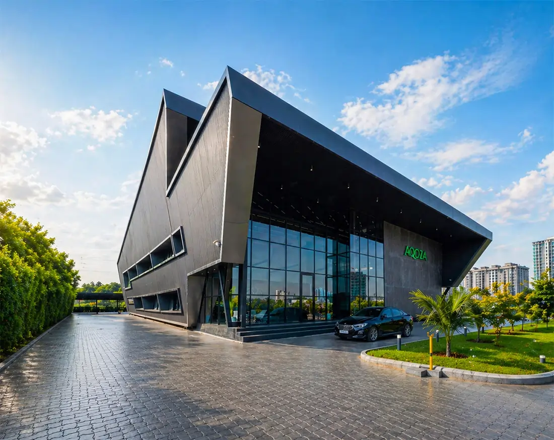 AQOZA head office building — AQOZA