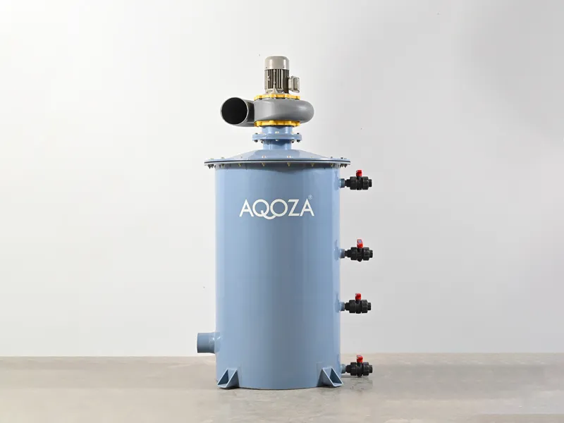 AQOZA air filtration unit for chemical and pharmaceutical plants