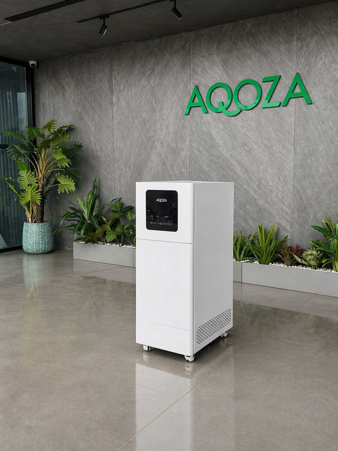 Real-time environmental monitoring — AQOZA
